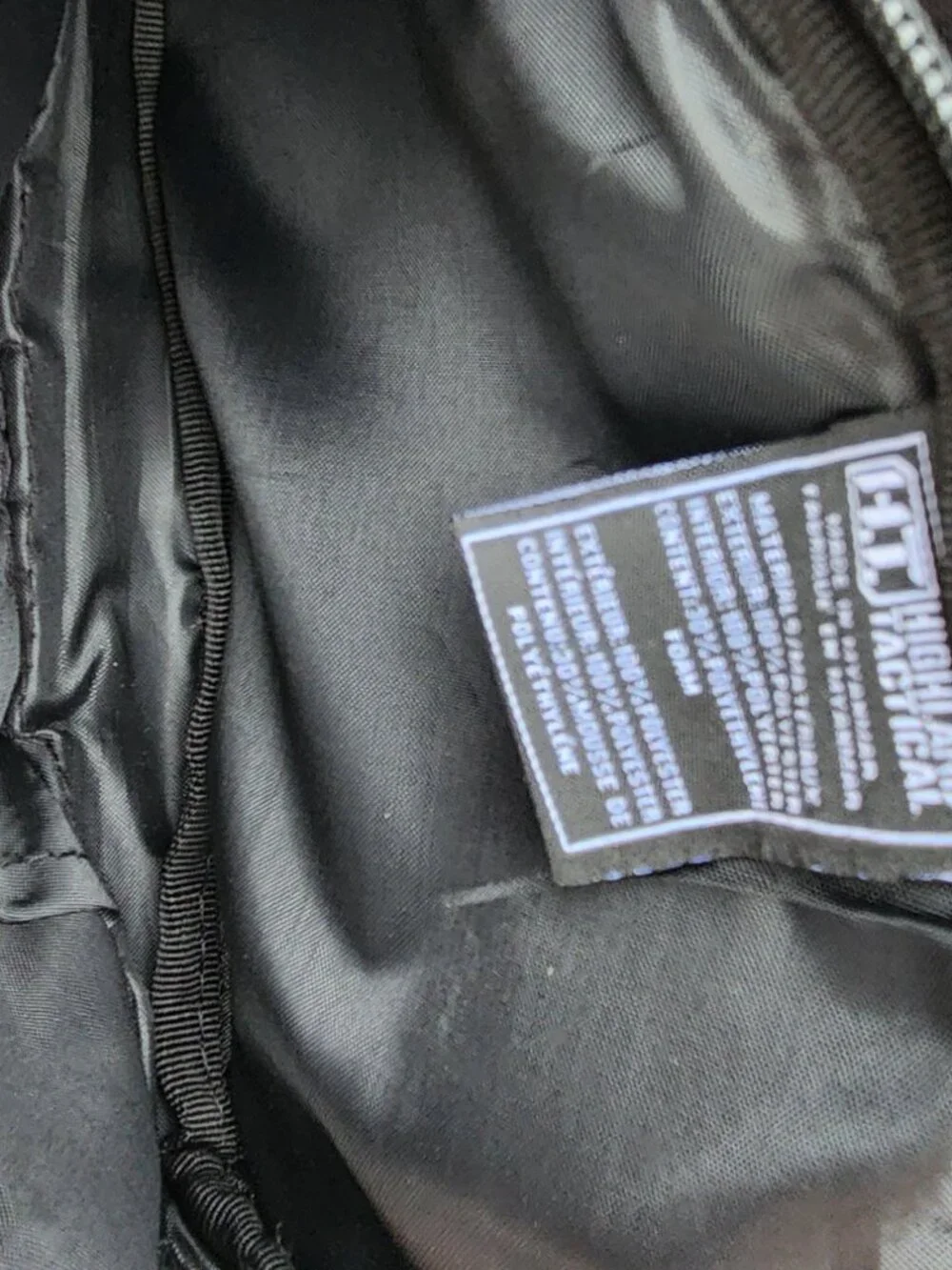 Highland Tactical ROGER Backpack MOLLE Webbing Military Black Urban Camo